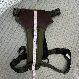 Reddy Durable Green and Brown Dog Harness